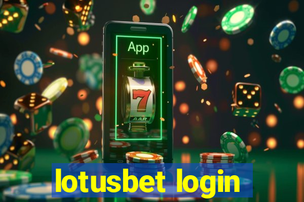 lotusbet login