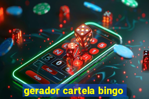 gerador cartela bingo