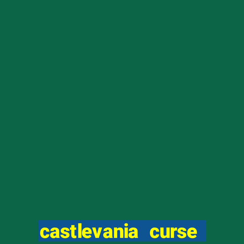 castlevania curse of darkness innocent devils