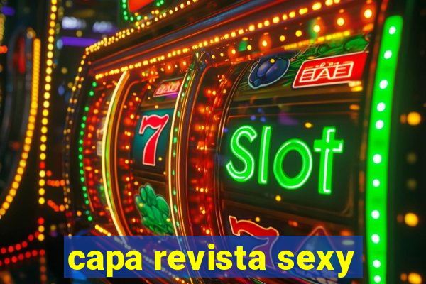 capa revista sexy