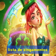 lista de xingamentos