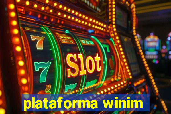 plataforma winim