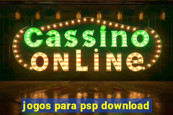 jogos para psp download