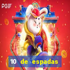 10 de espadas tarot amor