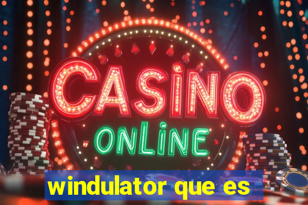 windulator que es