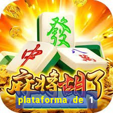 plataforma de 1 real fortune tiger