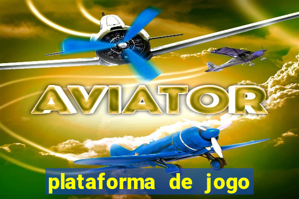 plataforma de jogo nova pagando