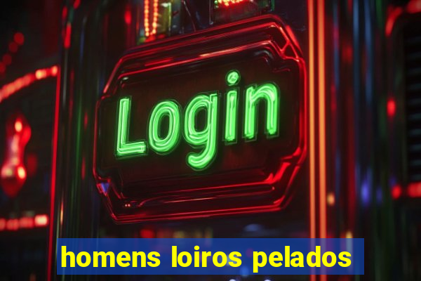 homens loiros pelados