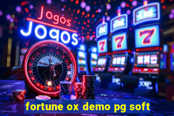 fortune ox demo pg soft