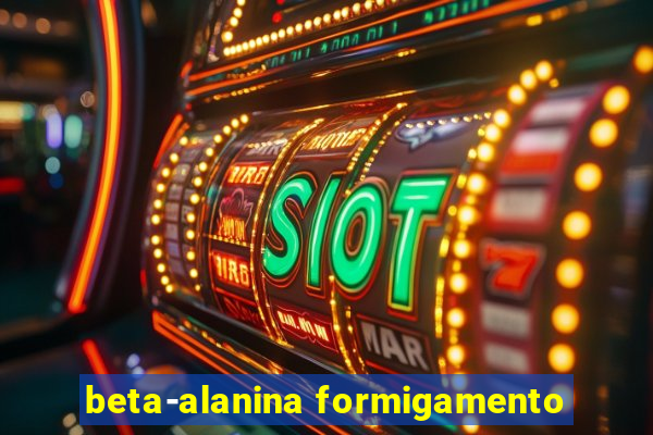 beta-alanina formigamento