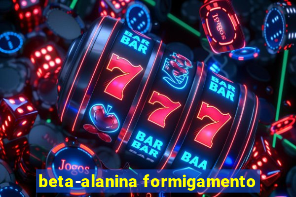 beta-alanina formigamento