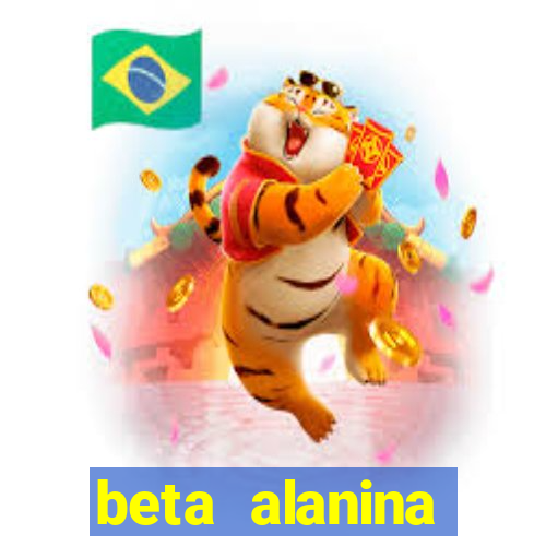 beta alanina aumenta a pressao