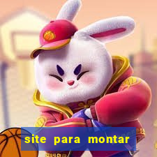 site para montar time de futebol