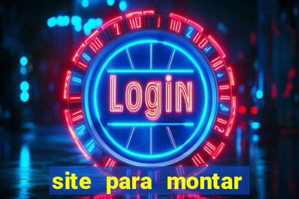 site para montar time de futebol