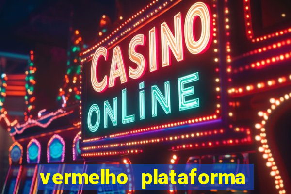 vermelho plataforma de jogos