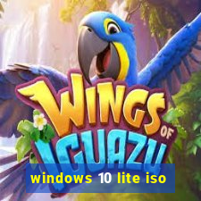 windows 10 lite iso