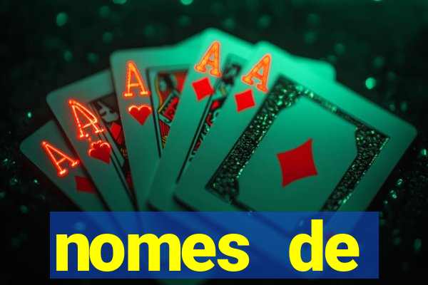 nomes de plataformas de jogos de cassino