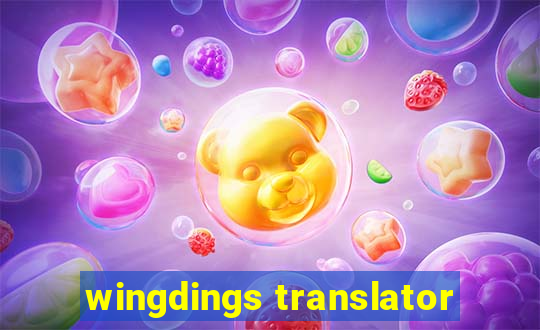 wingdings translator