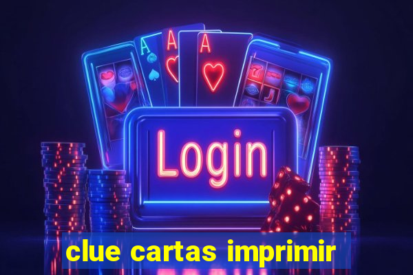 clue cartas imprimir