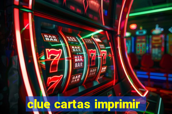 clue cartas imprimir