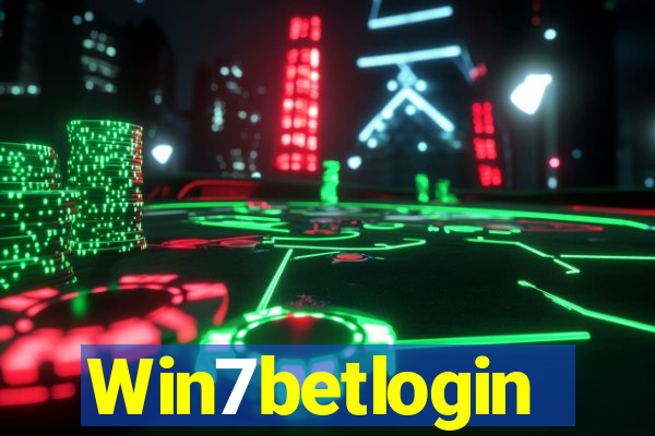 Win7betlogin