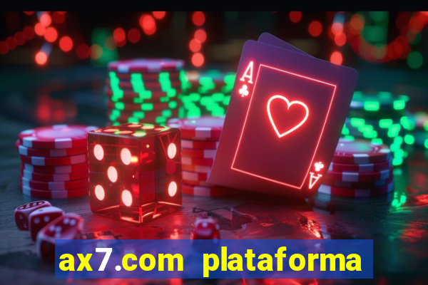 ax7.com plataforma de jogos