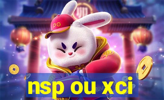 nsp ou xci