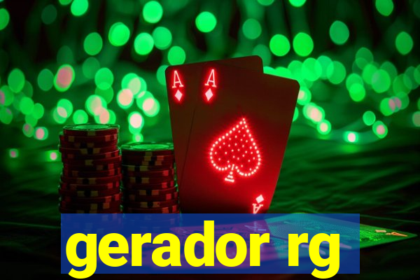 gerador rg