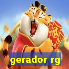 gerador rg