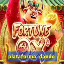 plataforma dando bonus de cadastro