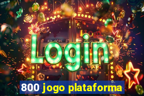 800 jogo plataforma