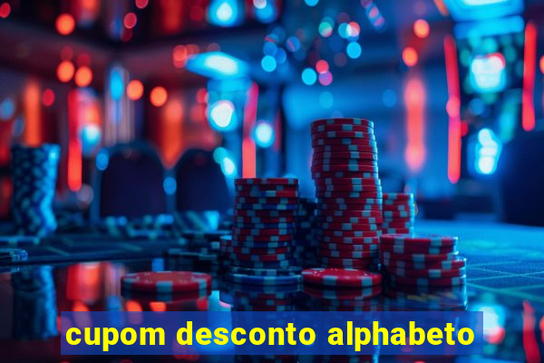 cupom desconto alphabeto