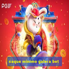 saque minimo galera bet