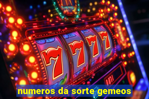 numeros da sorte gemeos