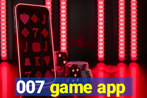 007 game app