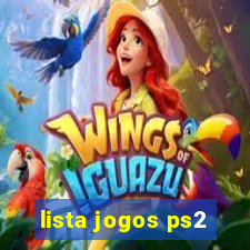 lista jogos ps2