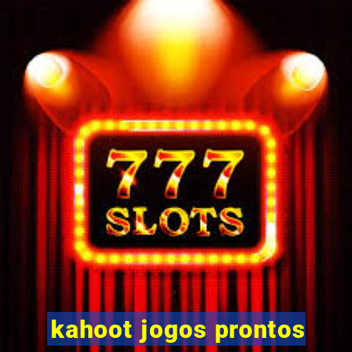 kahoot jogos prontos