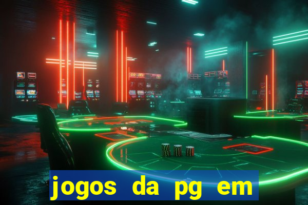 jogos da pg em manuten??o hoje