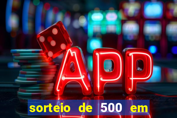 sorteio de 500 em cash toda segunda feira novibet como funciona