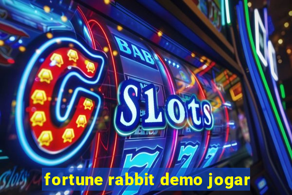 fortune rabbit demo jogar