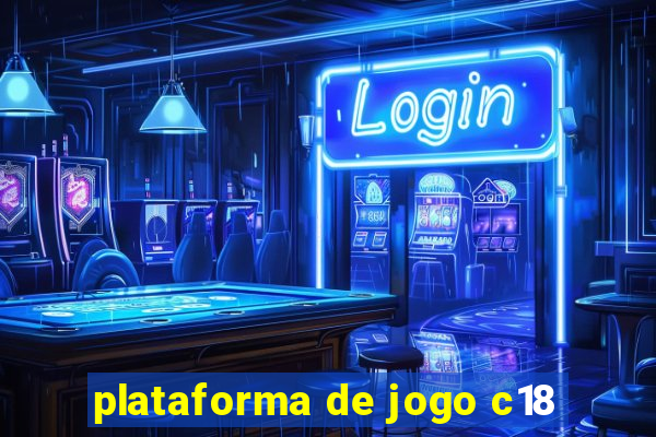 plataforma de jogo c18