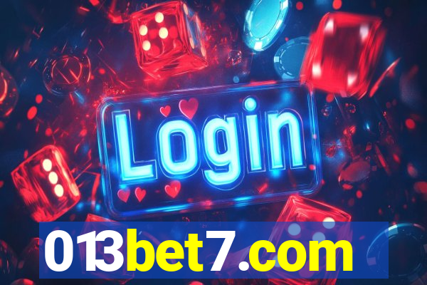 013bet7.com