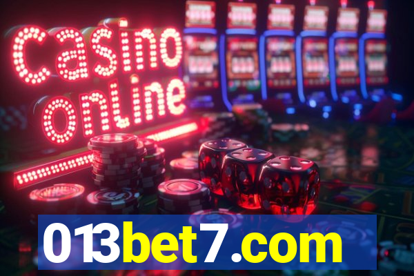 013bet7.com