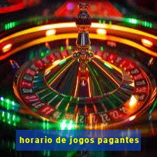 horario de jogos pagantes