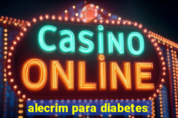 alecrim para diabetes