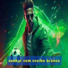 sonhar com coelho branco