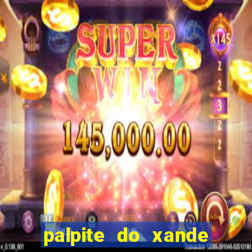 palpite do xande de hoje