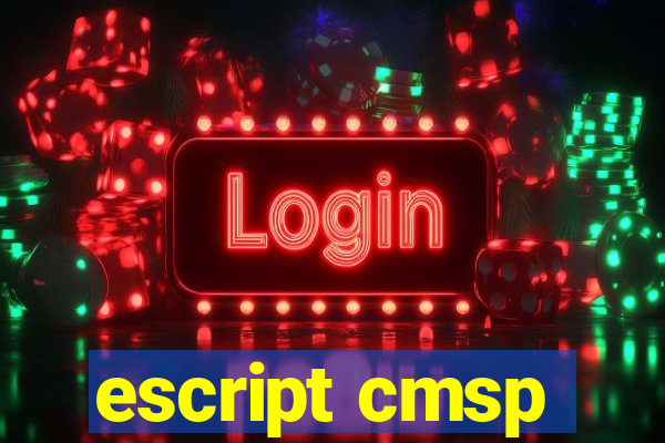 escript cmsp