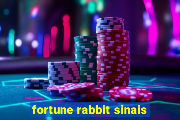 fortune rabbit sinais