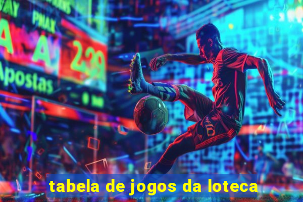 tabela de jogos da loteca